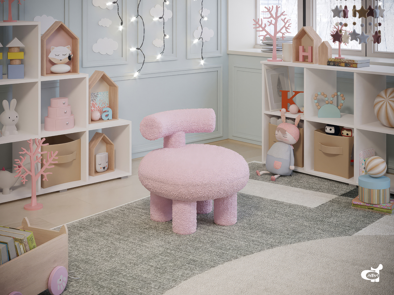 Аффи Сиреневое облако