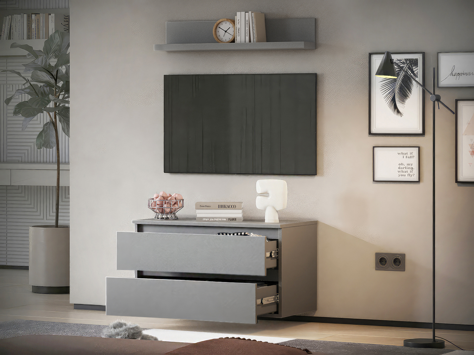 Прайм Графит ТВ-2