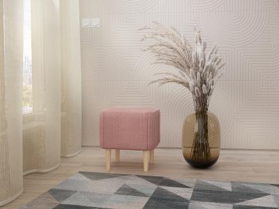 Квадро Пыльная роза